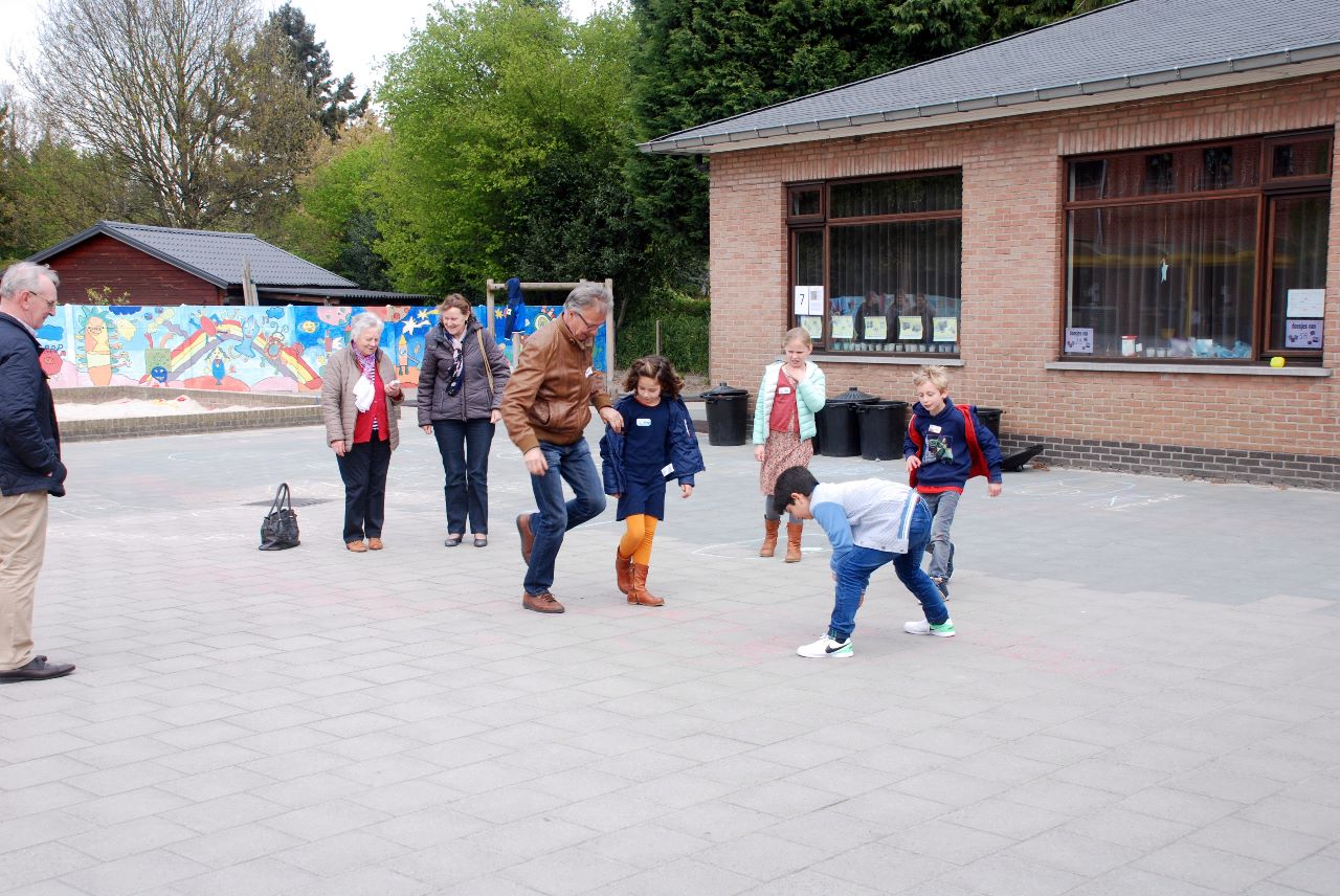 Grootoudernamiddag in het 3de leerjaar